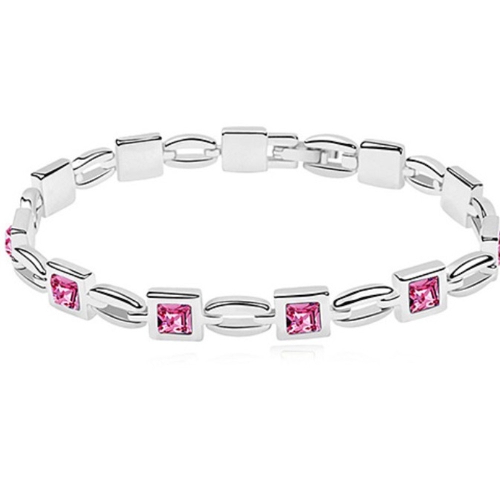 Pink Sapphire bracelet
